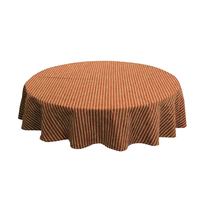 Couverture de table de nappe de plongée ignifuge sans plis à tricoter extensible bleu