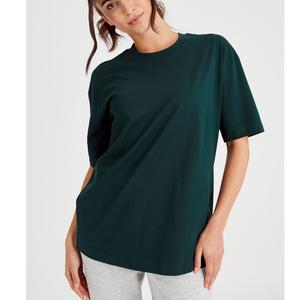 Camisetas personalizadas de manga corta con diseño sólido sin costuras informales a la moda para mujer al por mayor de BD - Product Image 6