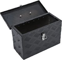 Boîte à outils en aluminium imperméable et robuste pour camion