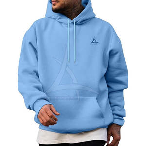 Sudadera con Capucha Extra Grande para Hombre, de Alta Calidad, con Logotipo OEM Impreso, 100% Algodón Ecológico, para Otoño - Product Image 1