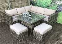 Vietnam fabrika dış mekan mobilyası-açık veranda hasır Rattan mobilya oturma odası mobilya kanepe oturma odası seti