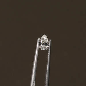 0.35 CT carat poire coupe minuscule laboratoire cultivé diamant CVD EF couleur laboratoire créé diamant pierre en vrac petit diamant - Product Image 2