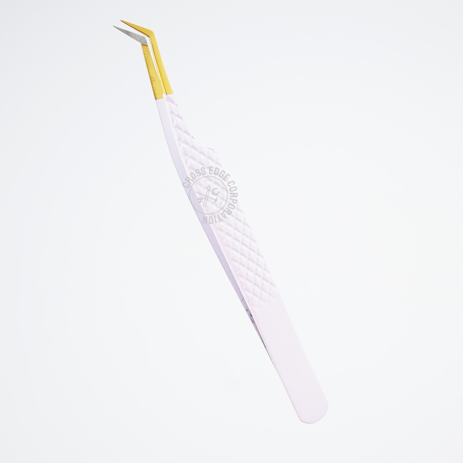 Matte White + Gold Tip