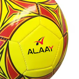 Alaay Tamaño 5 Balones de fútbol PVC Fútbol Logotipo personalizado Cuero de PVC Comprar balones de fútbol Balón de fútbol promocional - Product Image 3