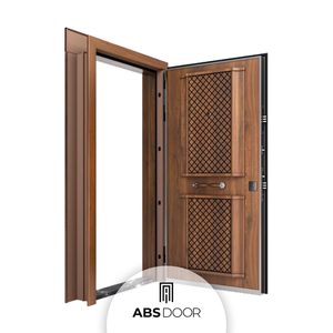 ประตูเหล็กหรูหรา ABSDOOR MILA สำหรับแบ่งพื้นที่ทางเข้า ปรับแต่งได้ ฉนวนกันความร้อน กันเสียง เหมาะสำหรับอพาร์ทเมนต์ โรงแรม ความปลอดภัยสูง - Product Image 2