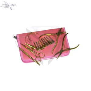 Kit d'outils professionnels pour extensions de cheveux et micro-anneaux, en couleur unie unique, design personnalisé - Product Image 5