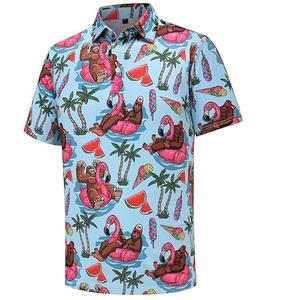 Hombres Nueva Moda Liso En Blanco para Polo Casual Manga Corta Gimnasio Entrenamiento Slim Fit Golf Tenis Hombres Camisas - Product Image 5