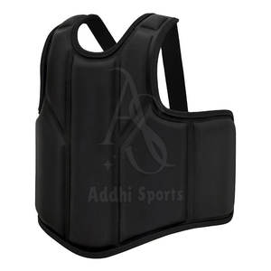 Equipo de protección de pecho de cuero 2025 ligero para equipos de artes marciales de Karate y Taekwondo - Product Image 2