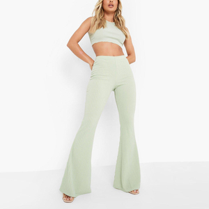 Wholesale <b>Women</b> Flare Jogger Pants and <b>Trousers</b> Breathable Soft Baggy Wide Straight Leg Pants Sweatpants for Sale 2026 - Product Image 4