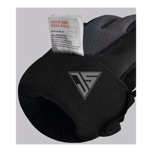 Guante de ciclo de dedos completos de invierno para exteriores, tela impermeable laminada de poliuretano, tela luminosa, forro polar interior - Product Image 5