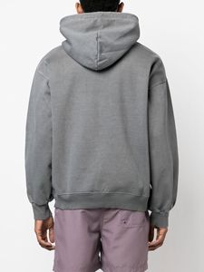 Vêtements d'hiver pour hommes Sweat à capuche thermique OEM Sweat à capuche délavé à l'acide pour hommes Pull-over à capuche délavé à l'acide avec cordon de serrage - Product Image 2