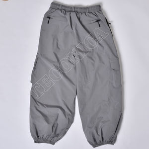 Venta al por mayor personalizado hombres holgados de esquí pantalones de nieve impermeable transpirable invierno Snowboard pantalones de esquí con cremallera bolsillos pantalones de esquí para Unisex - Product Image 2