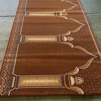 Tapis de luxe de haute qualité en 3D, tapis de mosquée personnalisé en Wilton doux, technique de coupe en rouleau, poils coupés, avec échantillon gratuit