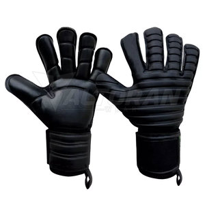 Guantes de portero duraderos de alta calidad superventas, guantes de cuero antideslizantes con características transpirables, equipo de portero de gran oferta - Product Image 1