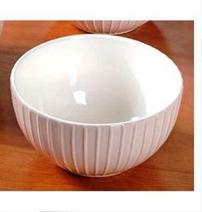 Spiral Design Handmade 8-Inch Assiettes en céramique Bols Finition brillante Ustensiles de cuisine et vaisselle plaqués - Product Image 5