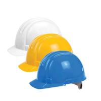 Casque de protection en PEHD pour le sauvetage, équipement de protection individuelle, casque anti-choc, équipement de sécurité, 6 points de suspension à fente, type circulaire
