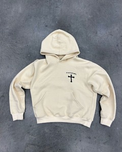 Sudaderas con capucha con estampado de letras de invierno para hombre hechas a medida de alta calidad al por mayor 100% algodón/poliéster ecológico superventas - Product Image 6