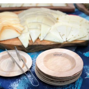 Cuenco de bambú Natural de 240mm para Pasta/fideos de Palma Areca, cuencos desechables para cumpleaños/eventos/bodas para servir barbacoa, uso en hoteles - Product Image 2