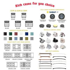 Mejor Calidad Great-Intelli Autograph Edition 48 Pulgadas 6.0 Cu. Estufa de Gas de Doble Combustible Ft. Legacy con 6 Quemadores y 2 Hornos Eléctricos - Product Image 2