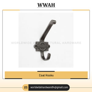 Direct Wholesale Factory Supply Furniture Hardware Best Quality <b>Black</b> Brass Wall <b>Hook</b> Stylish Design <b>Coat</b> <b>Hook</b> - Product Image 4