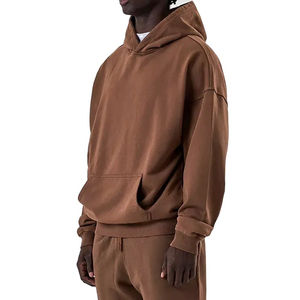 High Quality Fashionable Cotton Pullover <b>Hoodie</b> for <b>Men</b> Winter Sale Oversized and Breathable with Custom Logo Solid Pattern - Product Image 4