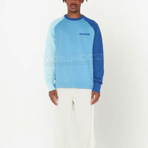 Sudadera cálida de la mejor tela para hombre, precio al por mayor, hecha en Pakistán, la mejor oferta, Color cielo - Product Image 2