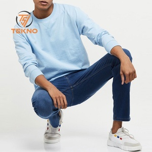 Nuevos hombres profesionales de alta calidad hechos a medida su propio diseño sudadera para niños cuello redondo Color sólido hombres sudaderas - Product Image 5