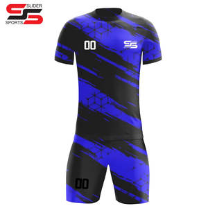 Ensemble d'uniformes de football respirants personnalisés, vêtements de football, kit de maillot de football, ensemble complet, t-shirt d'uniformes de football - Product Image 4