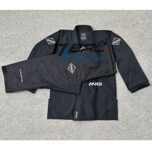 Venta al por mayor Jiu jitsu Gi kimonos 100% algodón 450 GSM oro tejido perla tejido chaqueta 10oz 12oz ripstop sarga algodón pantalones Pakistán - Product Image 1