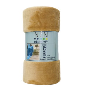 Luxueux Micro Peluche Polaire Twin/Twin Extra Long Couverture Léger Matelassé Style Occidental Chaud et Fuzzy - Product Image 1