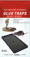 MT01 Piège à colle jetable d'usine Adhésif Sticky Boards Rongeur Souris et Rat Piège à colle