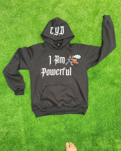 เสื้อกันหนาวของผู้ชายผ้าฟลีซผ้าฝ้าย100% มีฮู้ดสำหรับฤดูหนาวซักด้วยกรด500GSM ปักลายโลโก้ได้ตามต้องการ - Product Image 4