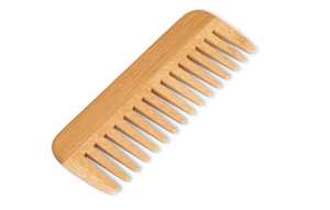 Peine de bambú Natural antiestático, precio de fábrica de dientes anchos, peine de pelo de madera, peine trenzado de bambú ecológico, peine personalizado para niñas - Product Image 2