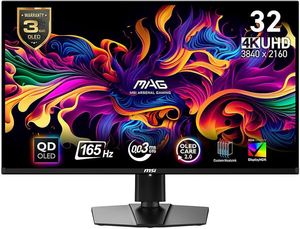 <span class=keywords><strong>MSI</strong></span> MAG QD-OLED 321UP <span class=keywords><strong>32</strong></span><span class=keywords><strong>นิ้ว</strong></span> QD-OLED 3840x2160 (UHD) จอคอมพิวเตอร์<span class=keywords><strong>165Hz</strong></span> เอียงปรับความสูงได้ลำโพง0.03MS สีดำ - Product Image 6