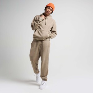 Wholesale High Quality <b>Polyester</b> Cotton Plain Blank <b>Jogger</b> Pants Elastic Ankles Oversized Sweatpants Custom Men's Trousers - Product Image 4