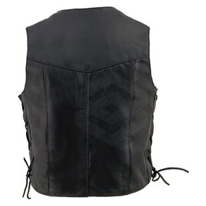 Chaleco de Motocicleta de Cuero Personalizado, Chaleco de Motociclista de Cuero en Venta 2026 - Product Image 2