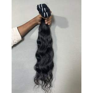 Extensions de cheveux indiens ondulés bruts, lot de 3, ondulations naturelles et lisses, tailles 8 à 36 pouces - 10 % de réduction - Product Image 4