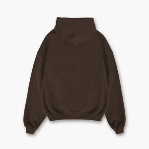 100% sweat à capuche épais en coton de qualité supérieure pour hommes pull d'hiver bas quantité minimale de commande OEM vente en gros sweat-shirt de marque - Product Image 6