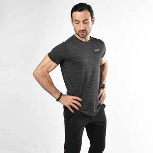 T-shirt graphique à manches longues pour homme Momentum, 100% coton, respirant, imprimé 3D, motifs unis et logo - Product Image 1