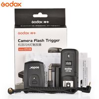 Godox CT-16 16 CT16 Canaux Déclencheur Flash Radio Sans Fil Émetteur + Récepteur CTR-16 Kit pour Flash Canon Nikon Pentax