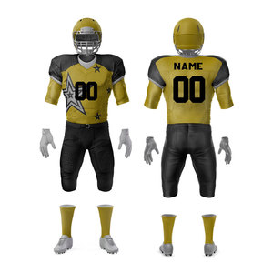 Best Unique Quality Customized American Football Uniform for Men Team Wear 100% <b>Polyester</b> American Football Uniforms - Product Image 1