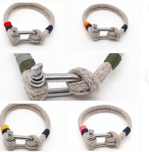 hemp rope bracelet Best Selling Rope Bracelet <b>Men</b>, Nautical Rope Bracelet, Surfer Bracelet - Product Image 3