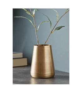 Vintage Classic Floor Flower <b>Vase</b> for Home Hotel Wedding Decoration Metal Flower <b>Vase</b> Metal Flower Pots and <b>Vases</b> Trendy Design - Product Image 4