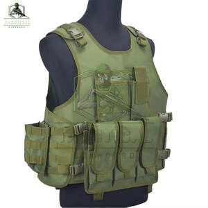 เสื้อกั๊กยุทธวิธีไนลอน/โพลีเอสเตอร์คุณภาพสูงแบบกำหนดเอง - วัสดุทนทาน กันน้ำ ขนาดสำหรับผู้ใหญ่ - Product Image 4