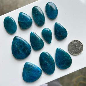 อะพาไทต์บำบัดอัญมณีทรงหลวมสีฟ้าสำหรับทำเครื่องประดับอัญมณีราจาสโตน4-10กรัมขายส่ง infinitystones - Product Image 3