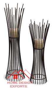 Decoración de mesa y Decoración de mesa de cena Diseño elevado El más vendido Portavelas montado en la pared en acabado antiguo - Product Image 4