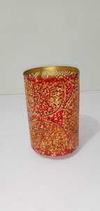 Bougie votive de Noël en métal moderne Finition élégante de haute qualité pour une décoration intérieure élégante Arrangements intérieurs chics - Product Image 4