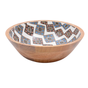 Compre un Tazón de Servir de Diseño Elegante Hecho a Mano en Madera para Uso Doméstico, Fabricación de Tazones en India - Product Image 3