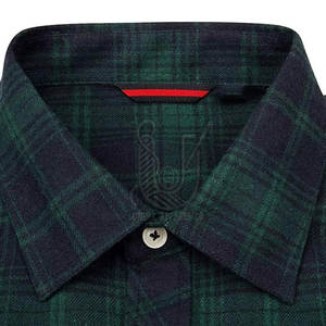 Camisas de Franela 100% Algodón al por Mayor para Hombre, Alta Calidad, Transpirables, MOQ Bajo, Diseño de Logotipo Personalizado, Colores Personalizados, Servicio OEM - Product Image 2