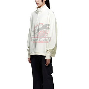 Nuevo Diseño Sudaderas con Media Cremallera para Mujer, Ropa Casual, Sudaderas con Media Cremallera para Otoño e Invierno - Product Image 6